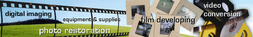 digital imaging, photo restoration, photo equipment & supplies, film developing, video conversion